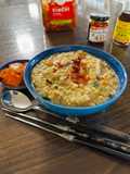 My husband’s favorite Chicken Jook 닭죽