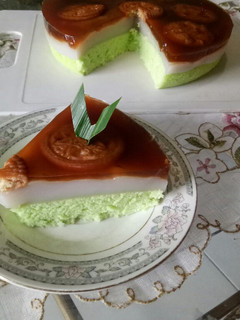 Foto resep Talam Pandan Cake