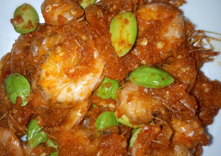 Resep Udang Balado Pete, Menggugah Selera
