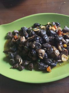 Foto resep Oseng jantung paru ayam