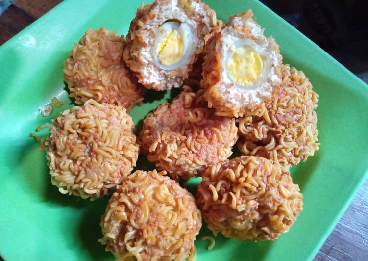 Bola-bola tahu rambutan