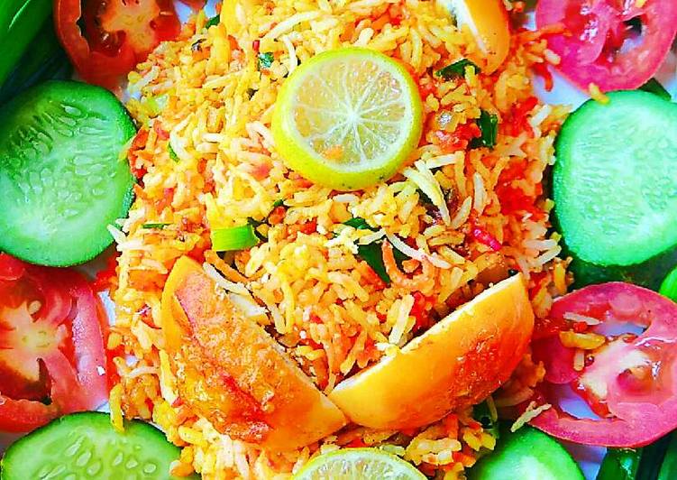Simple Way to Make Homemade Egg biryani
