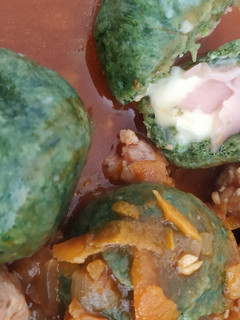 Una foto de Ñoquis rellenos