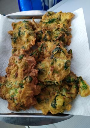 Foto resep Bakwan Bayam + Enoki