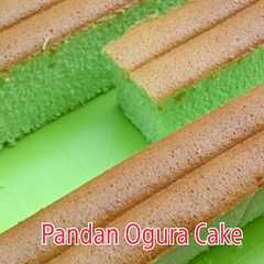 รูปของ Pandan Ogura Cake