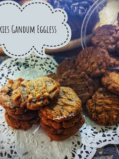 Foto resep Gandum Cookies Eggless