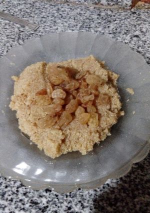 صورة لوصفة حشوة للجلاش الحلو