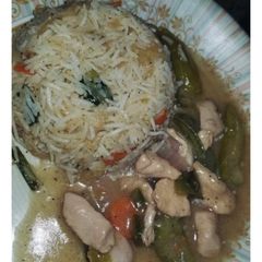 A picture of Chicken chilli (gravy).