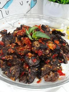 Foto resep Oseng paru mercon