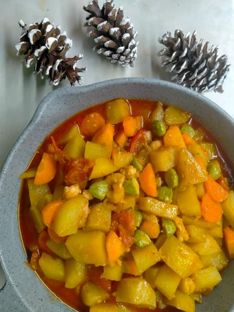 Easy Steps to Make Sambel kentang wortel pete the So Delicious So Delicious