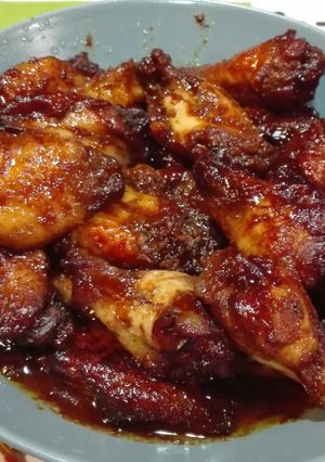 Foto principal de Alitas de pollo con soja y miel
