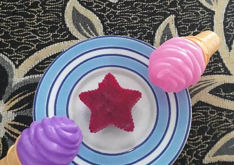 Cara Memasak Puding Naga Kurma (Mpasi 8m+) yang Lezat