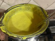 A picture of methi besan
