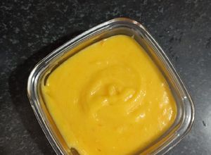 Foto de Requeijão/cheddar vegetal à base de batata