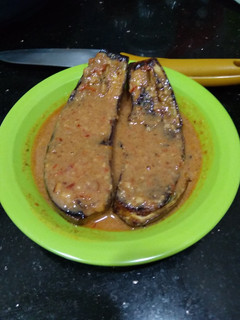 Foto resep Pecak Terong Bakar sambel Kacang