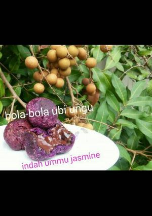 Foto resep Bola-Bola Ubi Ungu