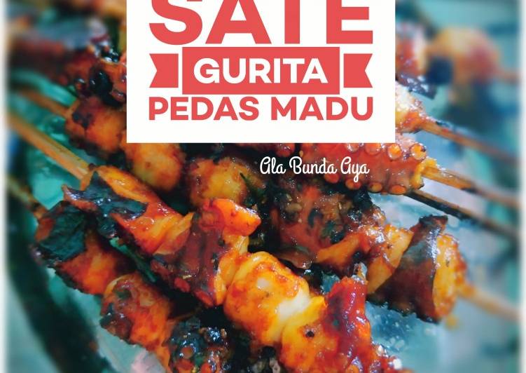 SATE GURITA Pedas Madu