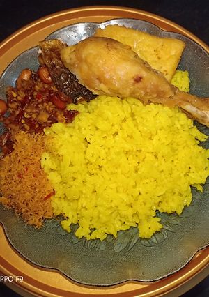 Foto resep Nasi kuning rice cooker simpel