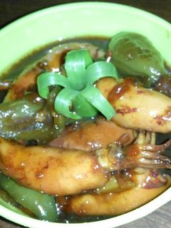 Foto resep Asin cumi saus tiram
