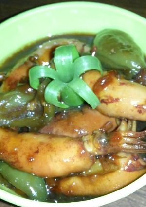 Foto resep Asin cumi saus tiram