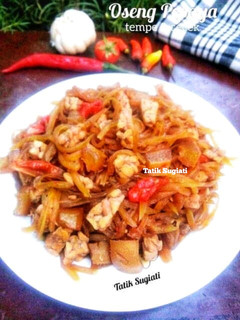 Foto resep Oseng Pepaya Tempe & Kikil