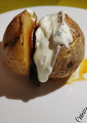 Une photo de 🥔 Pommes de terre au four revisitées !!! 🥔