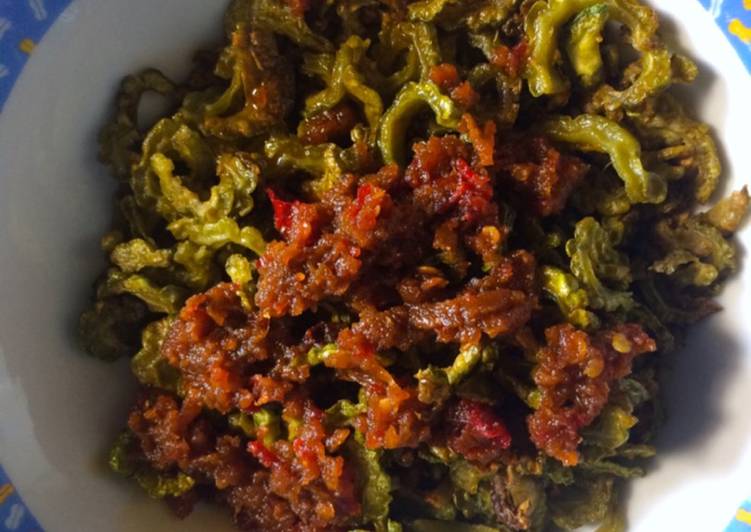 Resep Pare crispy sambalado, Lezat Sekali