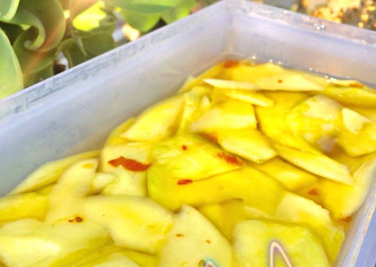 Rahasia Memasak Asinan Mangmud Mangga Muda Yang Gurih
