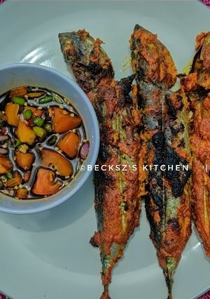 Foto resep 118. Tongkol Bakar Bumbu Kuning ala Padang