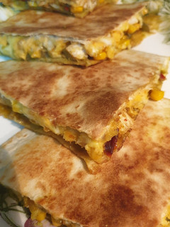 Una foto de Quesadillas mexicanas de solomillo de pollo