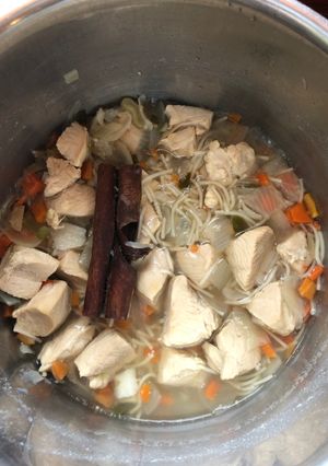Une photo de Soupe au poulet