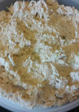A picture of Mom's chicken salad.