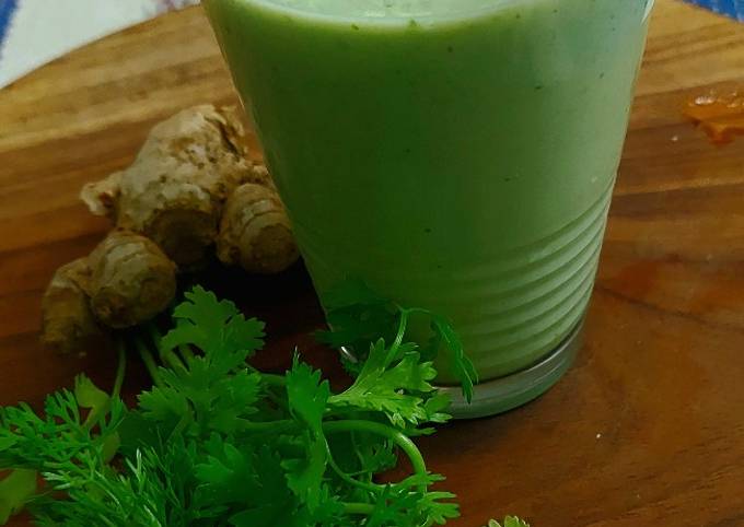 Recipe of Eric Ripert Fresh Coriander Salted Lassi
