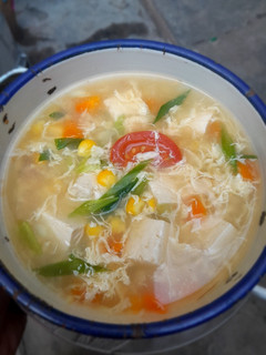 Foto resep Sup tahu telur