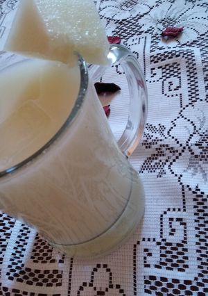صورة لوصفة عصير البطيخ الاصفر