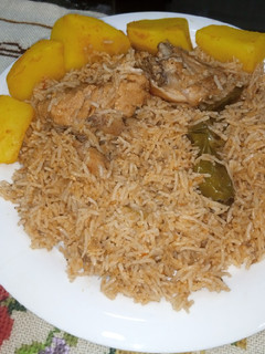 A picture of Stew Pulao.
