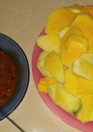 Foto resep Rujak mangga