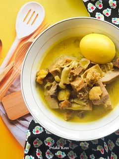 Foto resep Sayur Nangka Bumbu Kuning