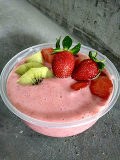 Foto resep Banana strawberry smoothies