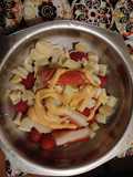 Ensalada de kanikama y palmitos