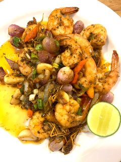 Foto resep Shrimp shallot and garlic butter