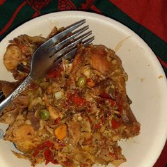 A picture of Chicken pepper soup.