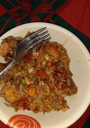 A picture of Chicken pepper soup.