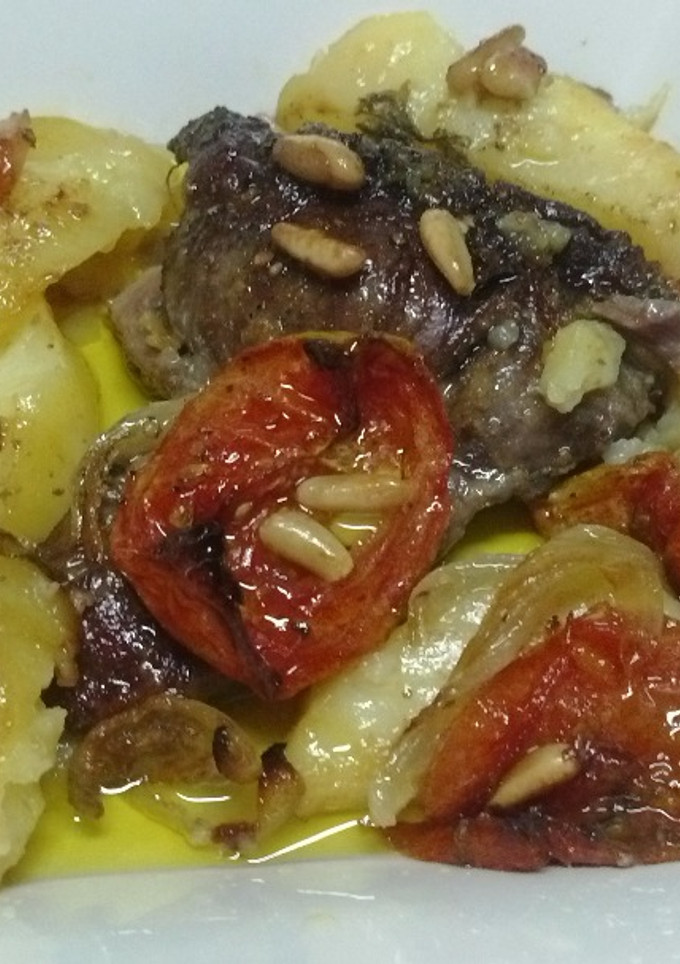 Una foto de Carrilleras asadas al estilo de Cartagena
