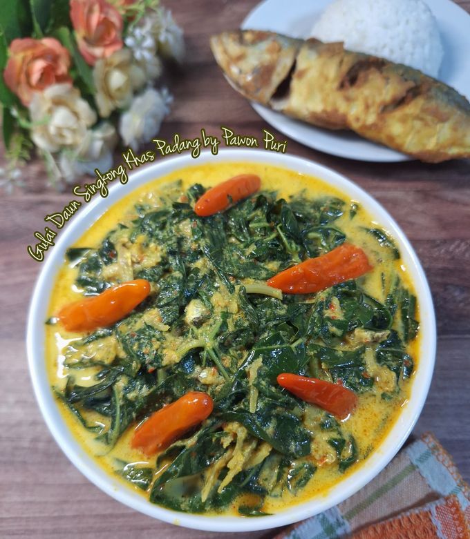 Foto resep Gulai Daun Singkong Khas Padang