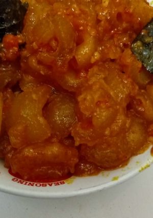 Foto resep Kikil pedas dikuningin