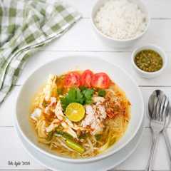 Soto ayam suir bening-レシピのメイン写真