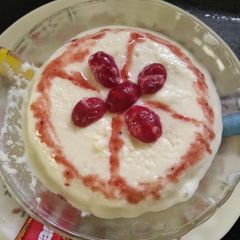 A picture of #leftover#Rice cheese cake.
