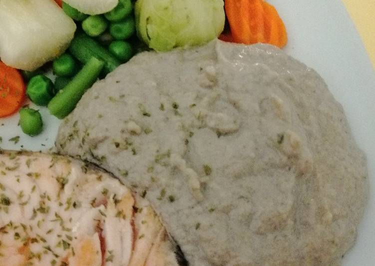 Salsa champiñones light