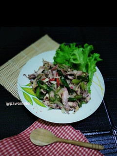 Foto resep Tumis Cumi Kecombrang